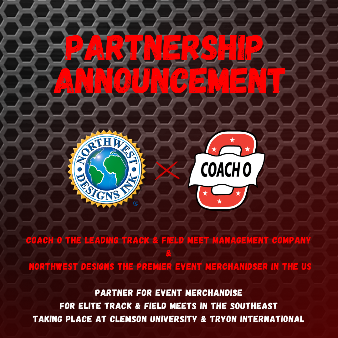 Coach O Announces Partnership with Northwest Designs Ink, the Original On-site Event Apparel Company